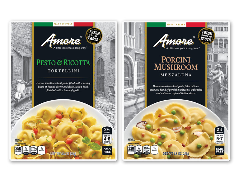 Amore Pasta Package Design SPARKS Design