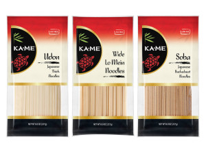 KA•ME Asian Noodles Package Design