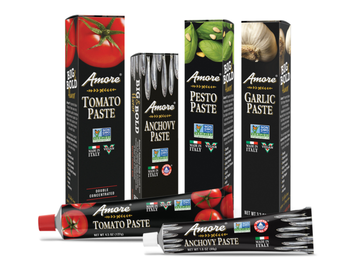 Amore Brand Packaging Refresh